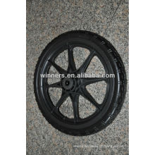 Roda de PU / carrinho de jardim wheel18 X 2.125 &quot;